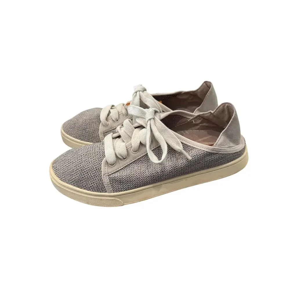 OluKai Pehuea Li Tapa Mesh Drop-In Heel Sneakers 20379-2020 Women’s 7.5